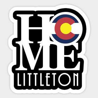 HOME Littleton Colorado Sticker